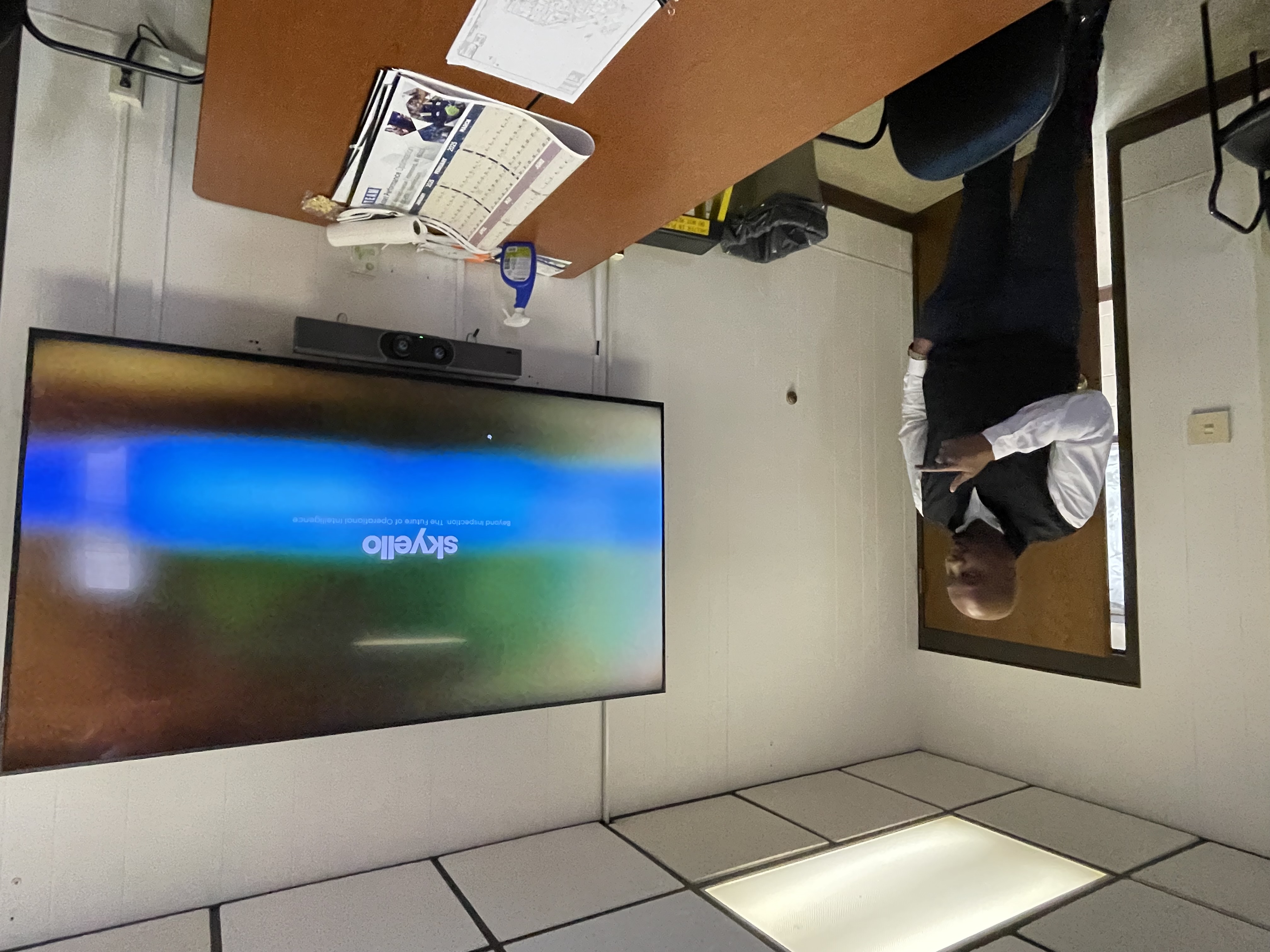 Presenting Skyello to a client