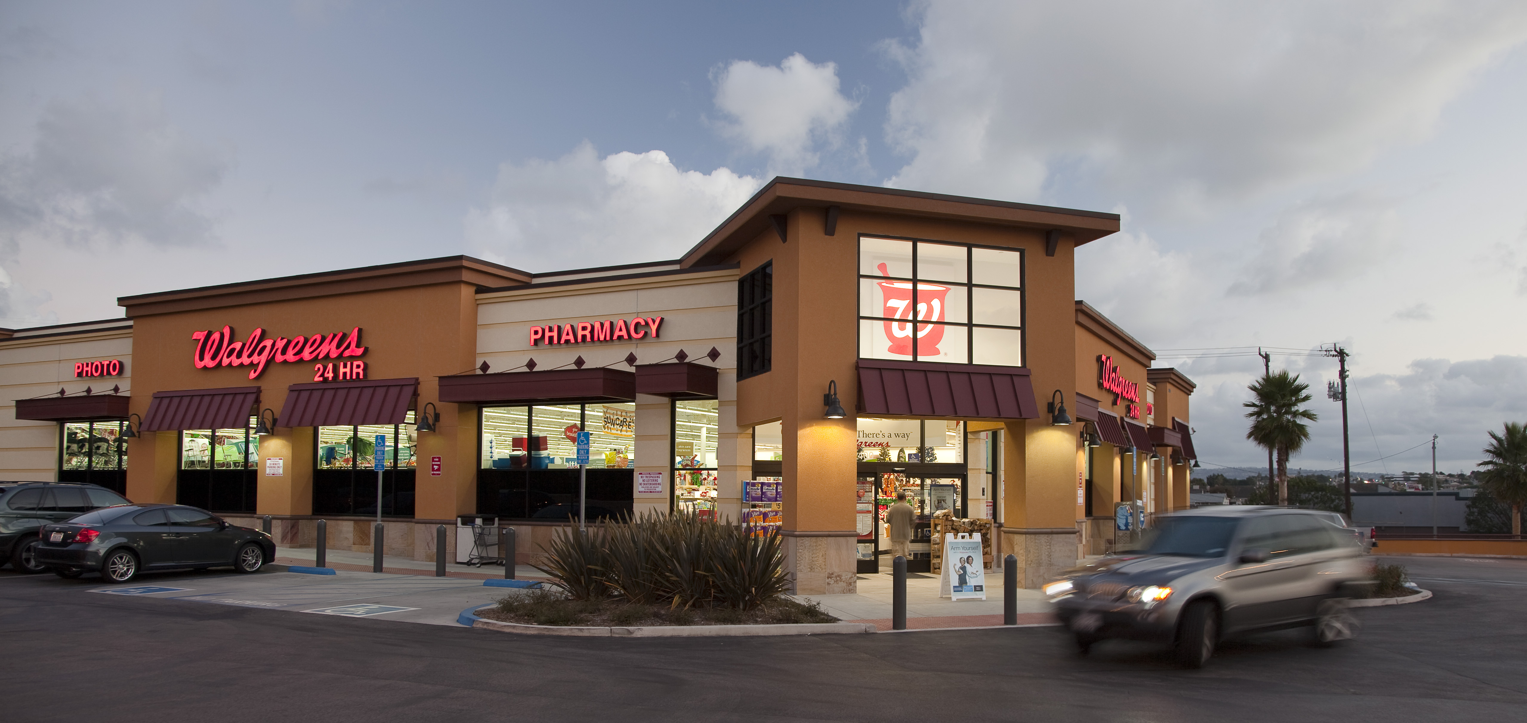 Walgreens pharmacy storefront